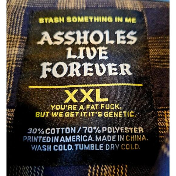 Bad Guy Cool Guy 2XL Buttondown Embroidered image Shirt. Rare Find. Unique. Fun - Picture 3 of 15